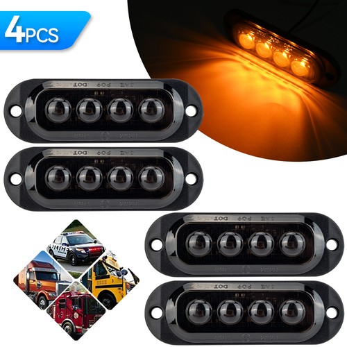 Led gelb - 4x,