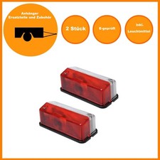 2x Anhänger Umrissleuchte